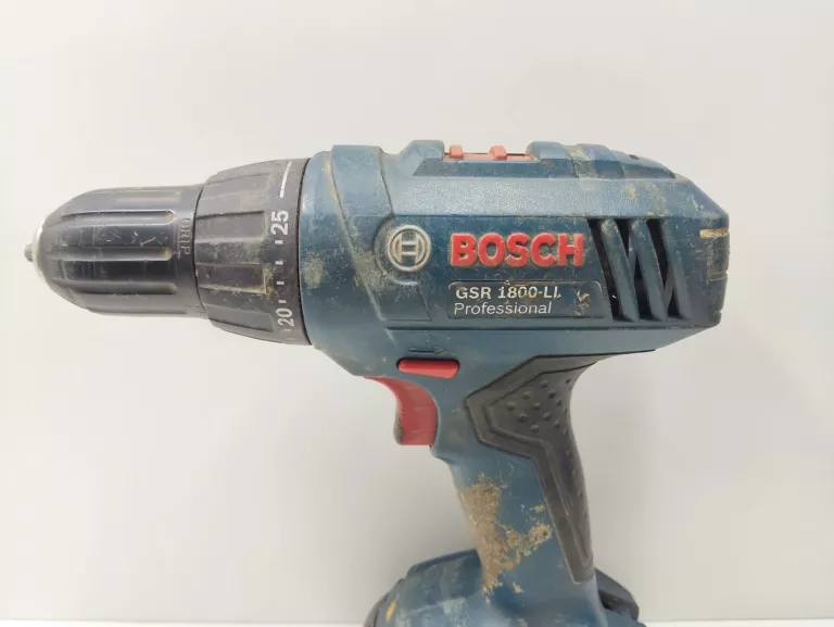WKRĘTARKA BOSCH GSR 1800-LI 18 V 2X AKU + ŁAD
