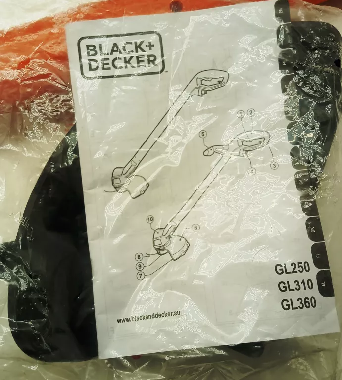 PODKASZARKA 250W KOSA GL250 BLACK&DECKER