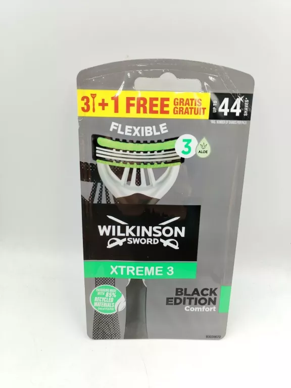 MASZYNKI WILKINSON XTREME 3 BLACK EDITION 3+1SZT