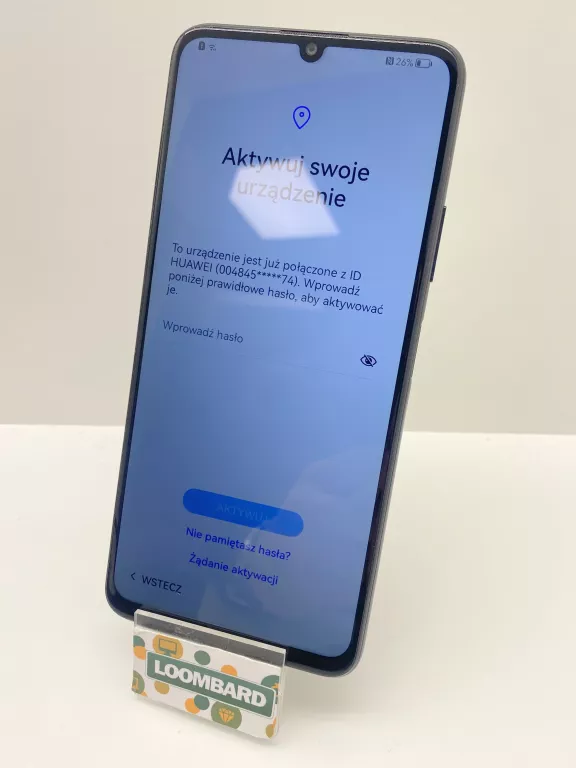 HUAWEI NOVA Y70 MGA-LX9N ! BLOKADA HUAWEI ID !