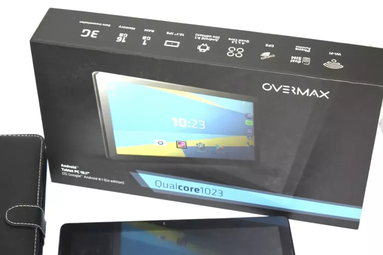 TABLET OVERMAX 10.1 QUALCORE 1023 3G USZKODZONY