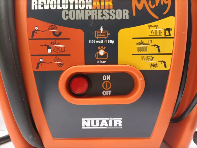 REVOLUTION AIR KOMPRESOR BEZOLEJOWY MINY 8 BAR