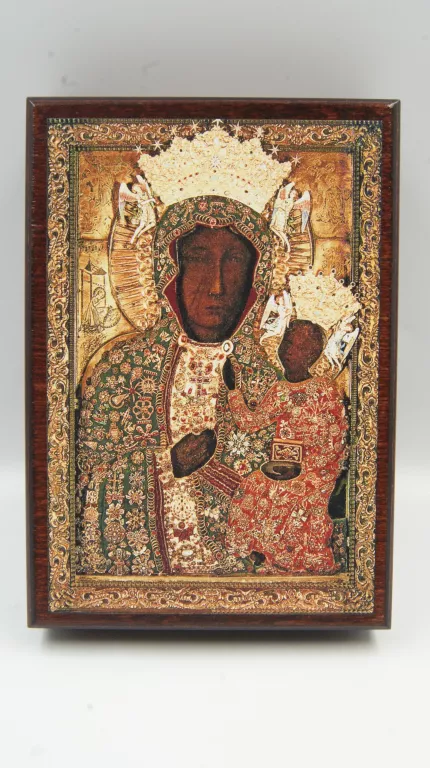 MONETA CZARNA MADONNA 1 UNCJA ZLOTA MENNICA SKARBOWA STAN MENNICZY DIAMENT
