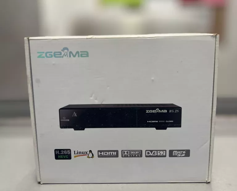 TUNER SATELITARNY ZGEMMA H5.2S DVB-S2 + DVB-T2/C