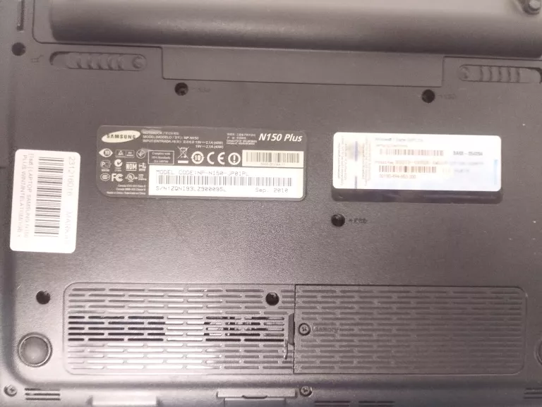 LAPTOP SAMSUNG N150 PLUS WIN7/INTELATOM/1GB 150GB