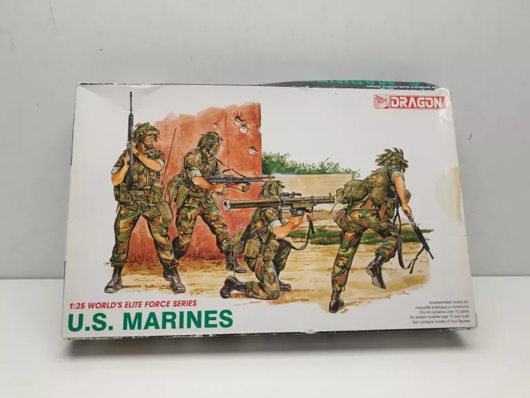 MODEL DO SKLEJANIA DRAGON FIGURKI U.S MARINES KOMPLET
