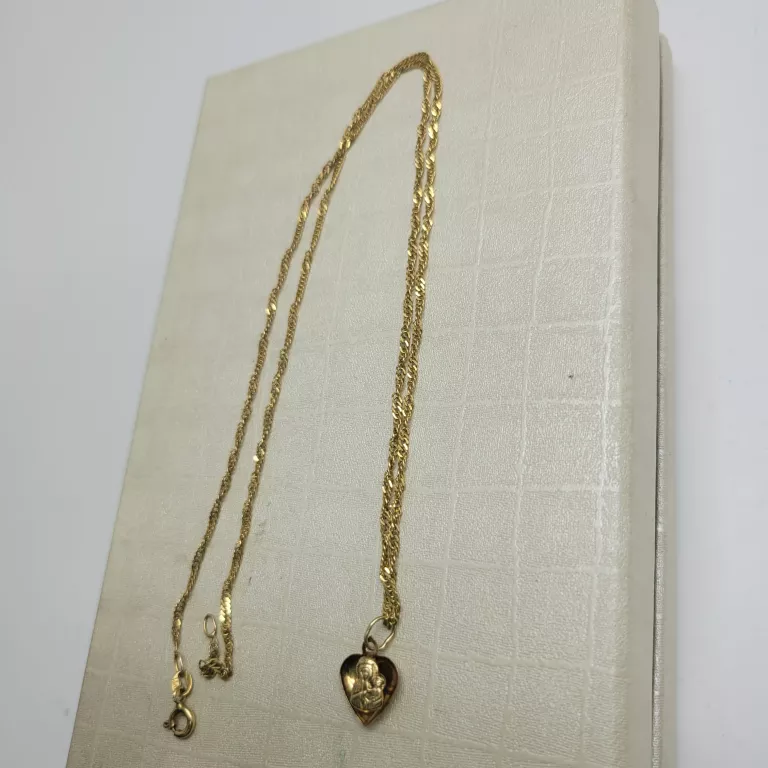 ZŁOTY ŁAŃCUSZEK ZAWIESZKA 3,28 GR