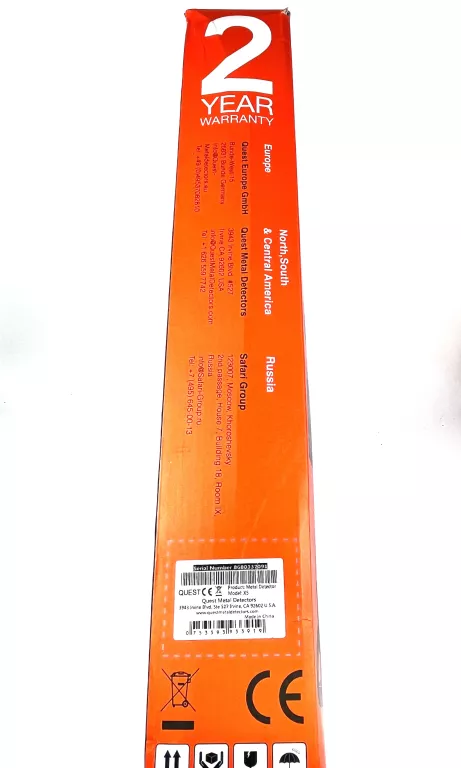 WYKRYWACZ METALI QUEST X5 Z PINPOINTEREM