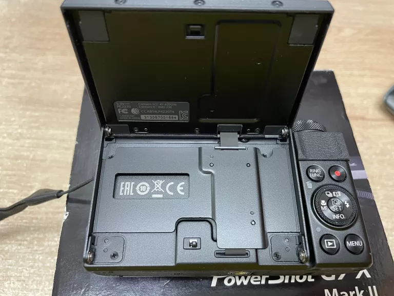 APARAT CANON POWERSHOT G7 X MARK II WIFI