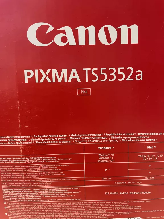 CANON PIXMA TS5352A DRUKARKA WIELOFUNKCYJNA ATRAMENTOWA OKAZJA!!!