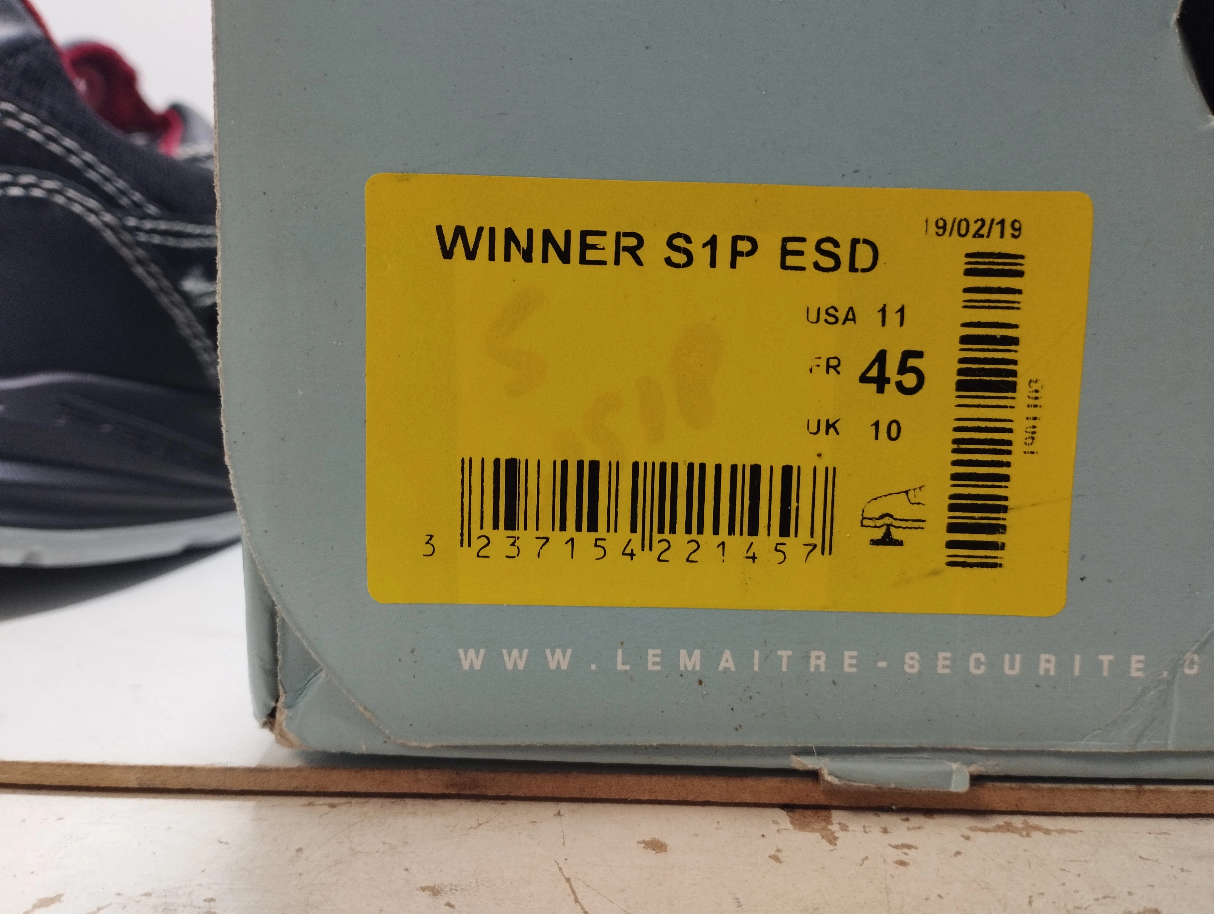 buty-robocze-lemaitre-r45-stan-uzywany