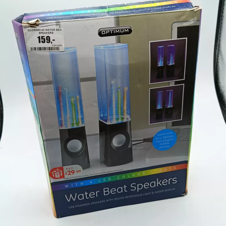 GŁOSNIKI 4X WATER BEAT SPEAKERS