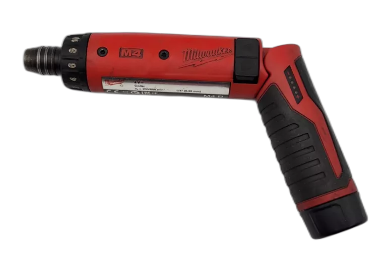 WKRĘTAK AKUMULATOROWY MILWAUKEE M4 D-202B 4V 1/4' +AKU2AH 4933440475