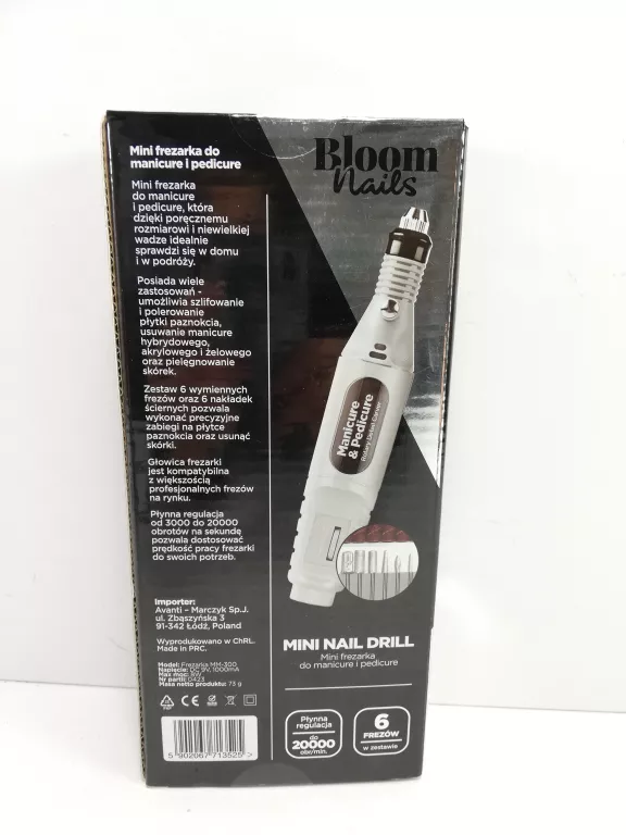 FREZARKA DO PAZNOKCI BLOOM NAILS #IGŁA