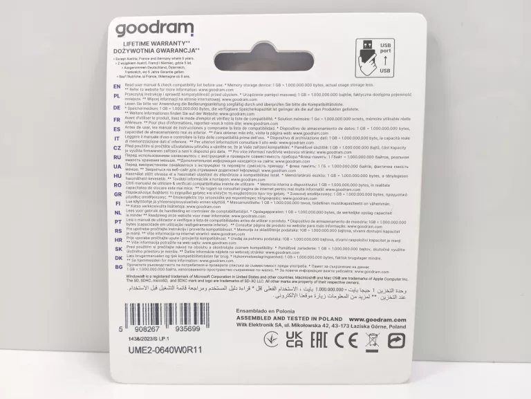 5. PENDRIVE GOODRAM 64GB