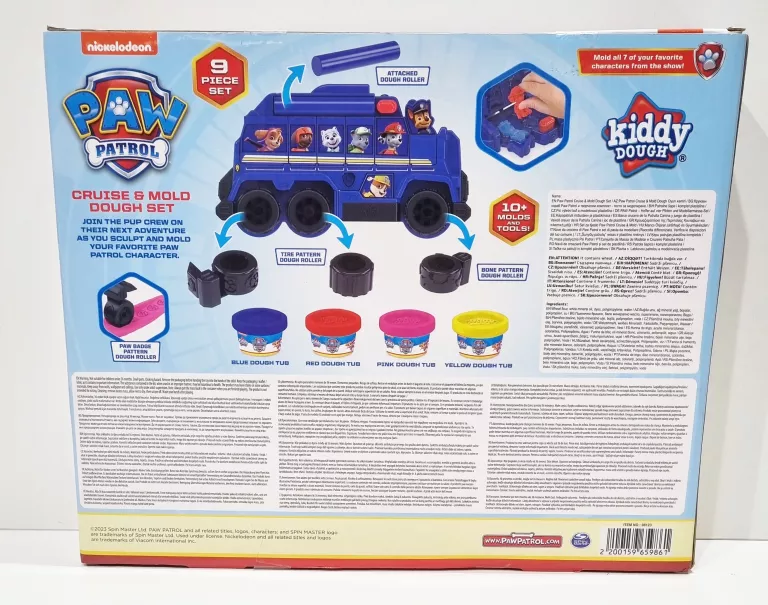 MODELINA PSI PATROL PAW PATROL KIDDY DOUGH