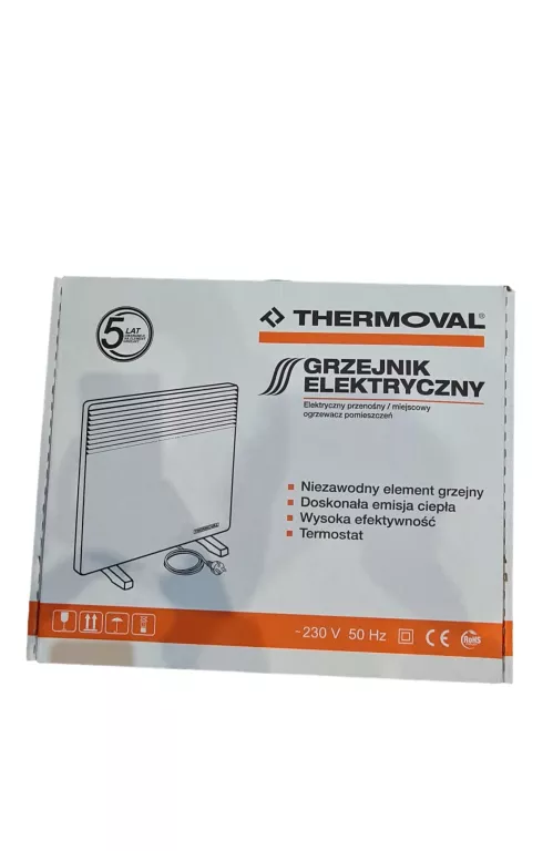 GRZEJNIK ELEKTRYCZNY 1000W THERMOVAL TX T17