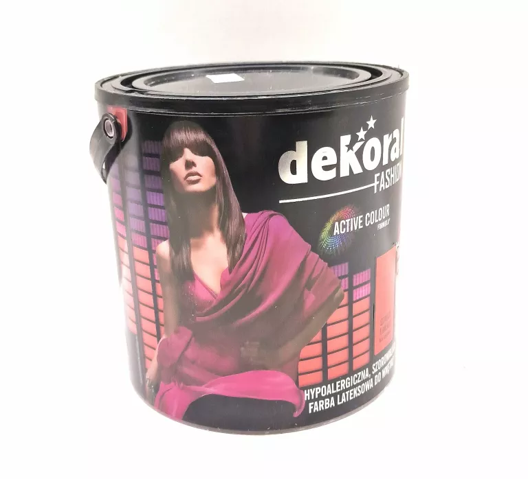 DEKORAL FASHION SATIN 2,5L CZERWIEŃ FLAMENCO