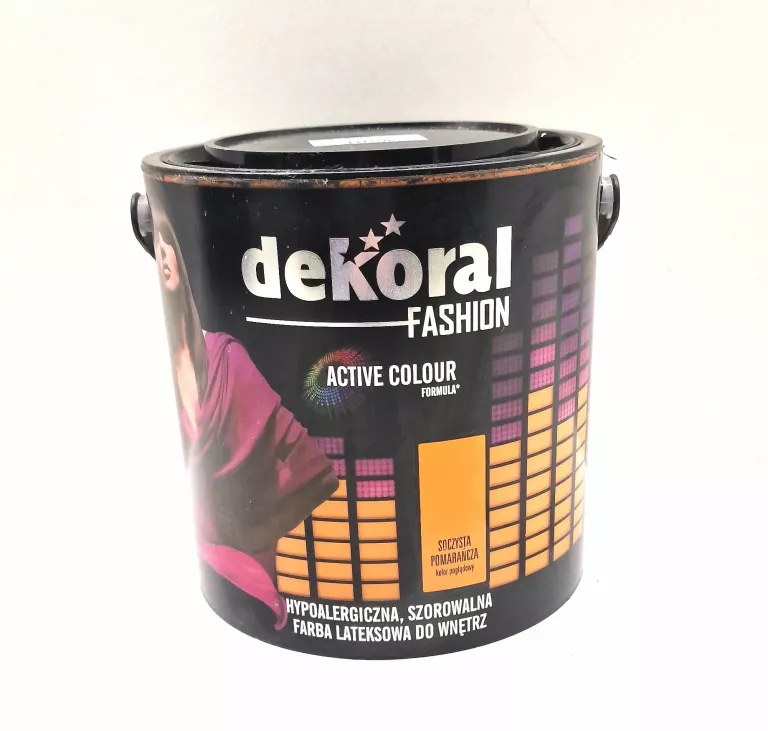 DEKORAL FASHION 2,5L SOCZYSTA POMARAŃCZA