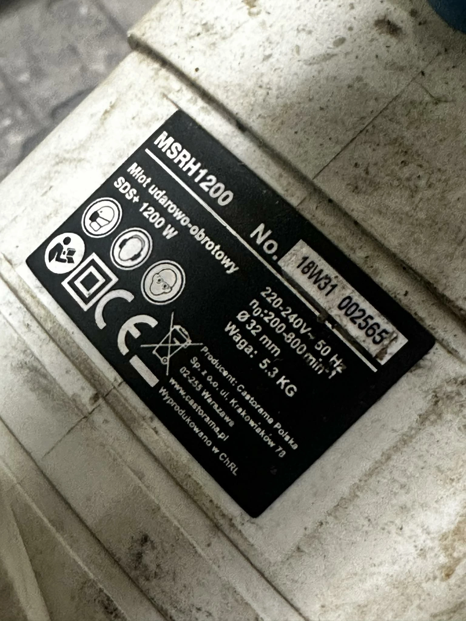 mlotowiertarka-macallister-msrh1200-komplet-predkosc-obrotowa-800