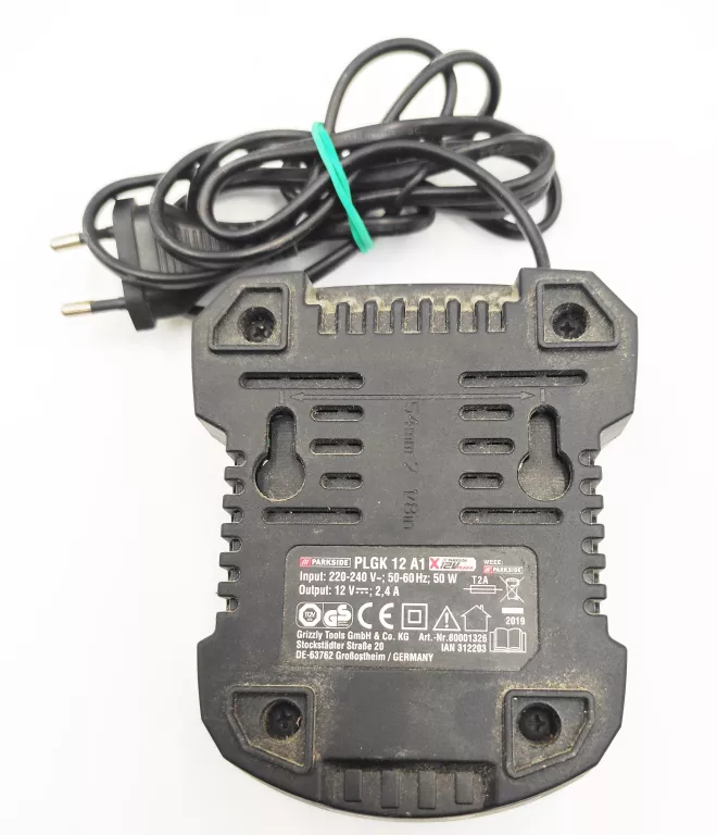 WKRĘTARKA PARKSIDE 12V PBSA 12 C2 ŁADOWARKA BATERIA 2AH