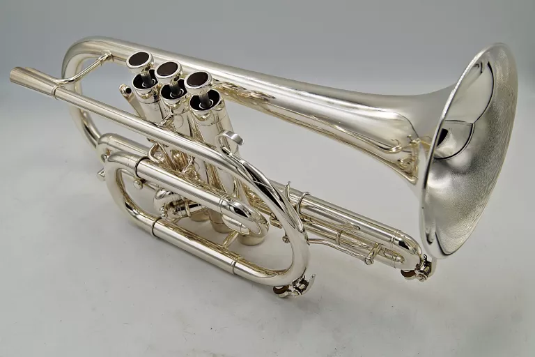 ADAMS CN2 SELECTED SERIES CORNET IN SILVER PLATE