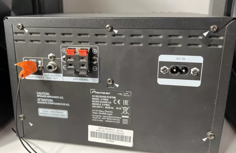 WIEŻA STEREO PIONEER X-PM32