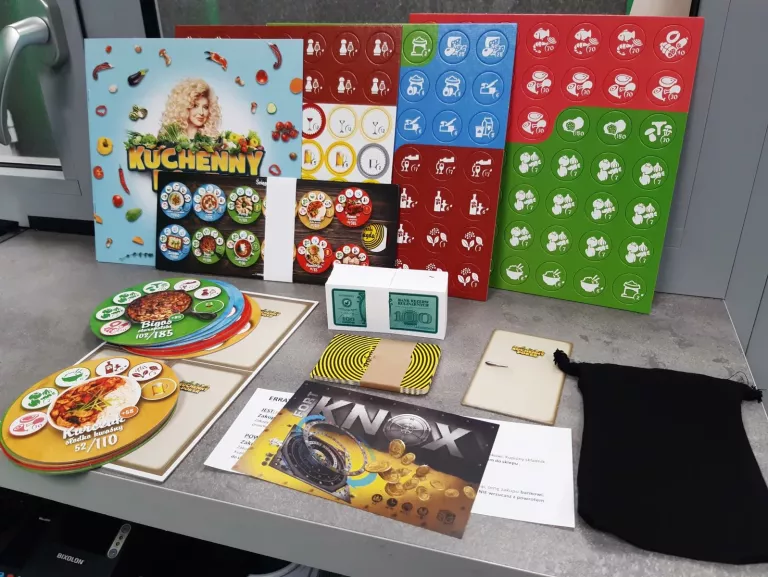 GRA PLANSZOWA KUCHENNY POKER MAGDA GESSLER IDEALNA!!