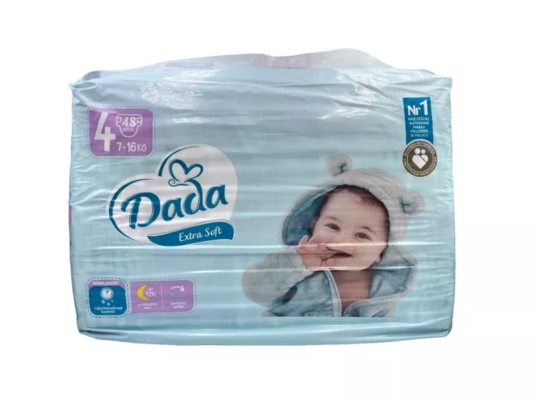 PIELUSZKI DADA EXTRA SOFT ROZMIAR 4 48 SZT.