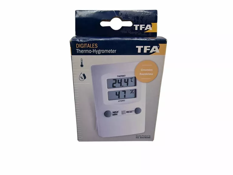 TERMOHIGROMETR TFA DOSTMANN 30.5000.02 -10 DO +60C