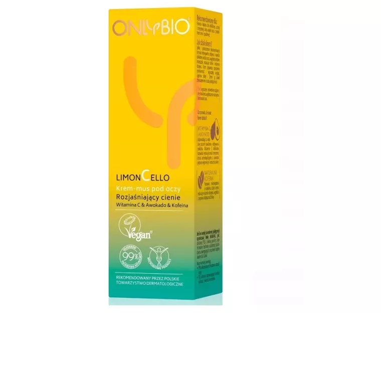 ONLYBIO LIMONCELLO KREM-MUS POD OCZY WITAMINA C