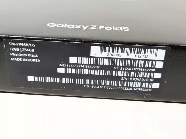 SMARTFON SAMSUNG GALAXY Z FOLD 5 12 /256GB IDEAŁ