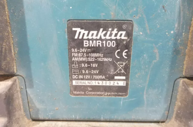 RADIO BUDOWLANE MAKITA BMR100