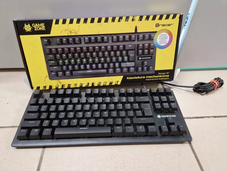 KLAWIATURA GAMINGOWA TRACER STINGER 87