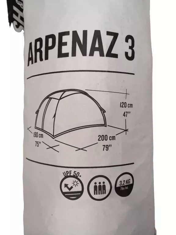 NAMIOT QUECHUA ARPENAZ 3 POKROWIEC
