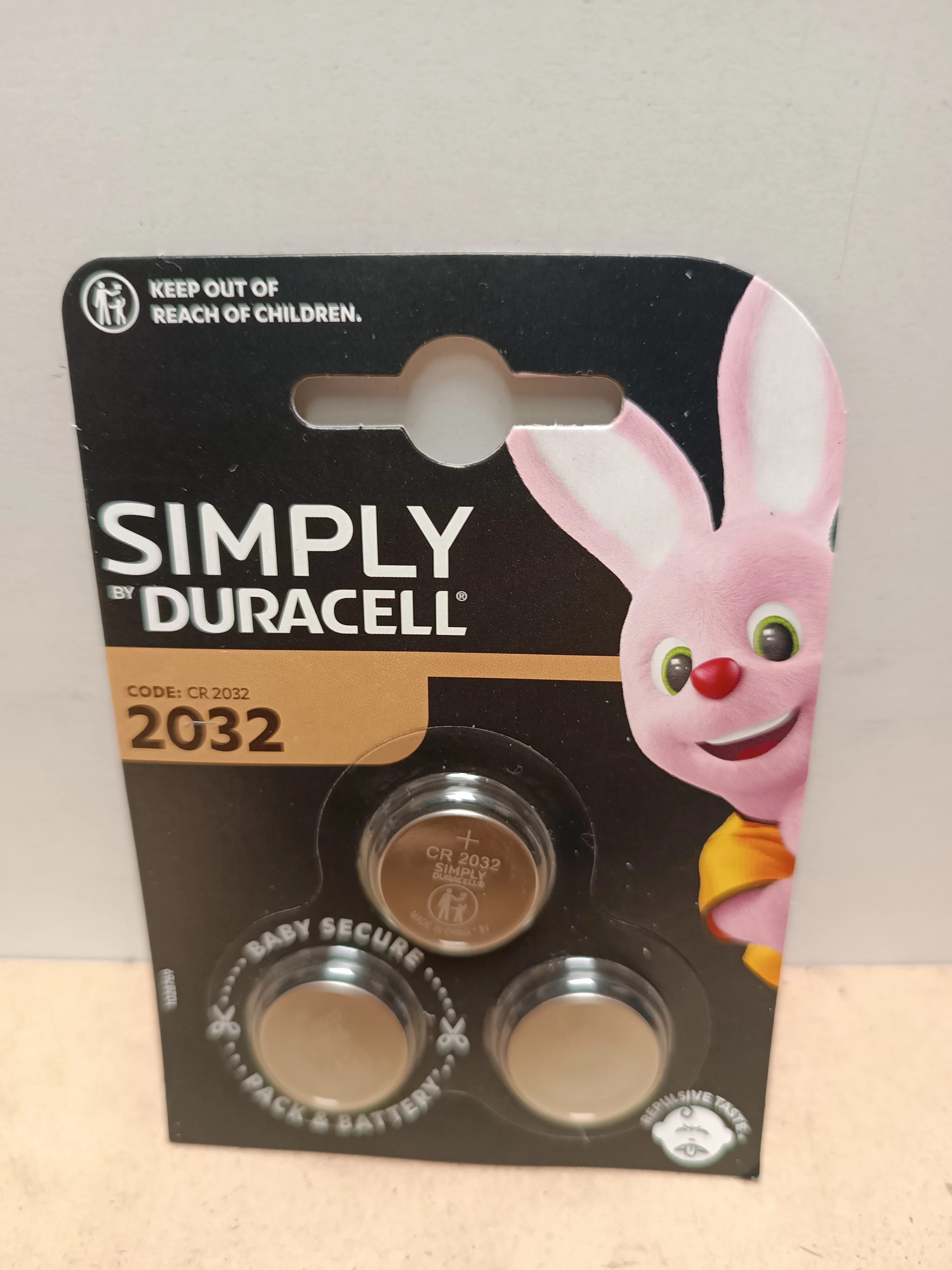 Bateria litowa mini Duracell CR2032 - Koman