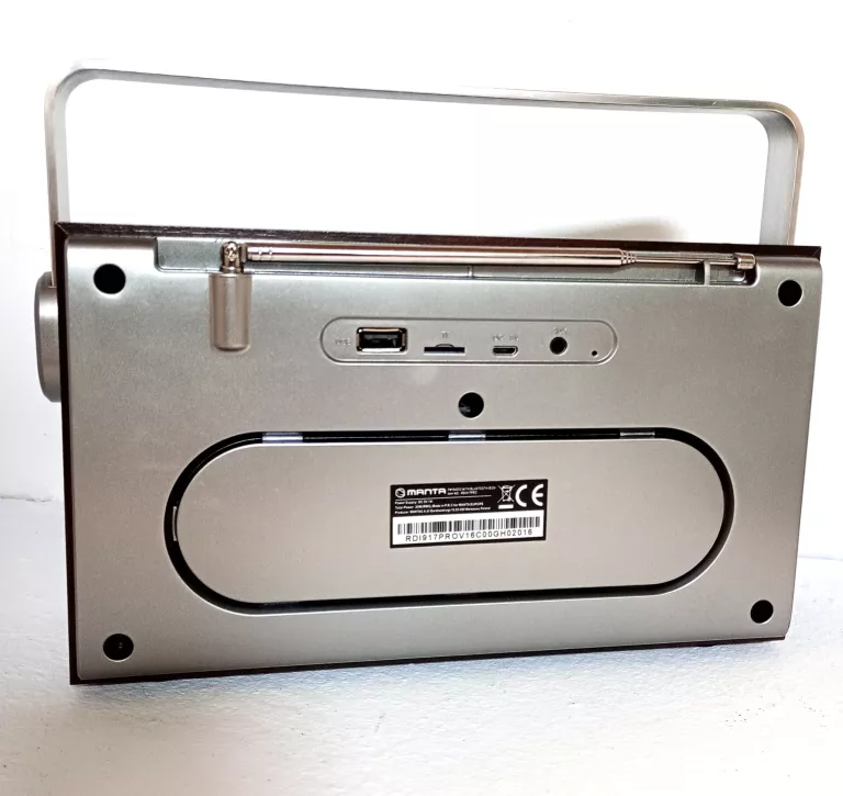 RADIO PRZENOŚNE MANTA RDI917PRO 20W
