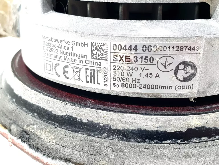 SZLIFIERKA MIMOŚRODOWA METABO SXE 3150
