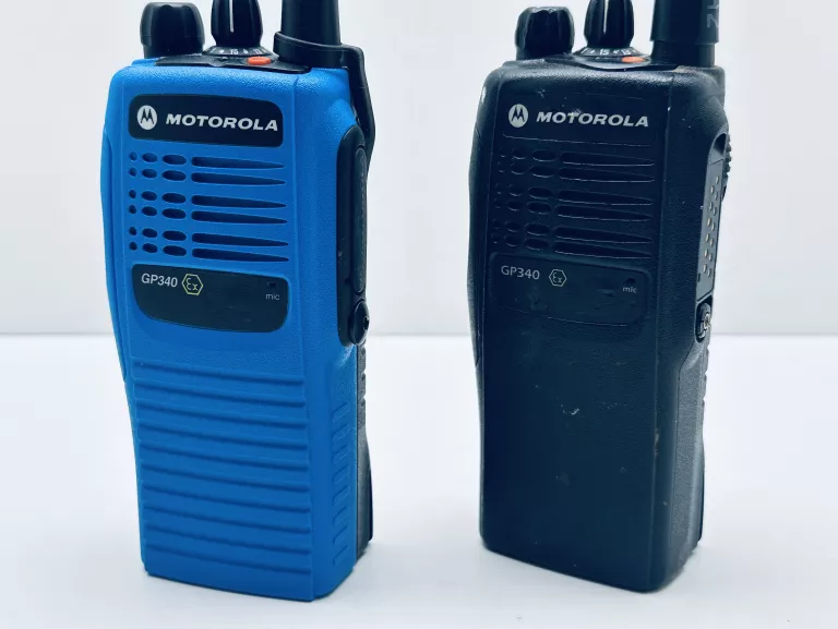 RADIOTELEFON 2SZT MOTOROLA GP340 VHF DOPUSZCZENIEM