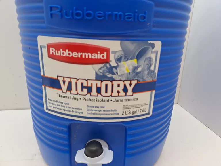 DUŻY TERMOS WIADERKO Z LEJKIEM RUBBERMAID VICTORY