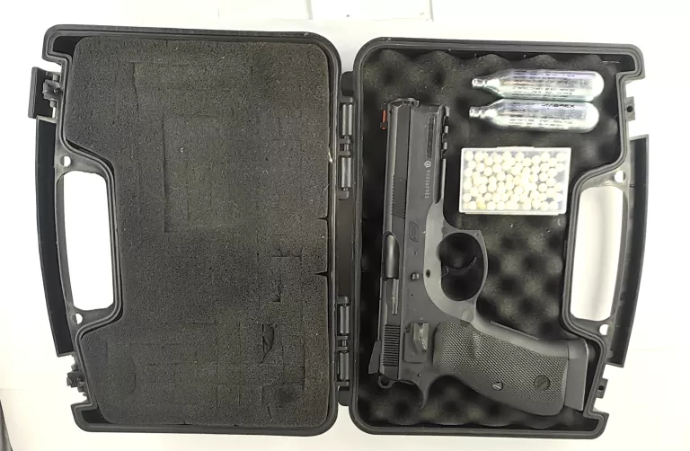 PISTOLET ASG CZ SP-01 SHADOW WALIZKA