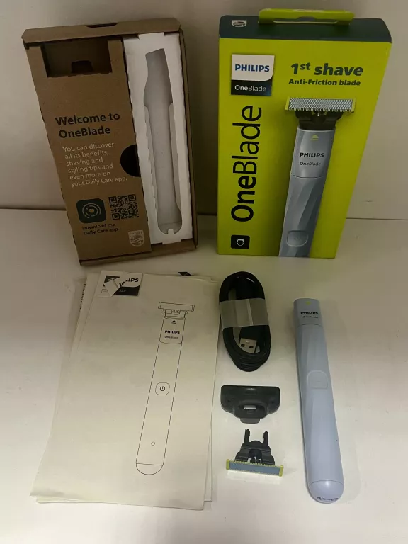 JAK NOWA GOLARKA PHILIPS ONEBLADE FIRST SHAVE QP1324/20