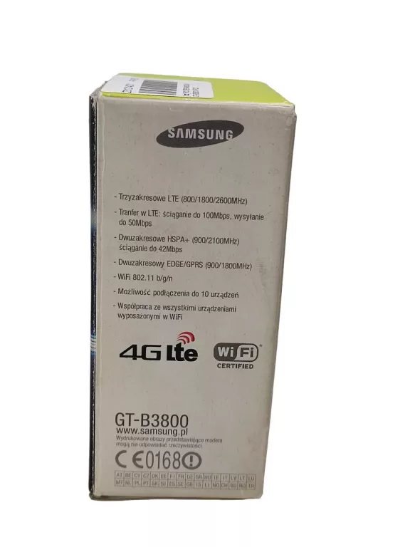 ROUTER MODEM SAMSUNG GT-B3800 B3800 W PUDEŁKU