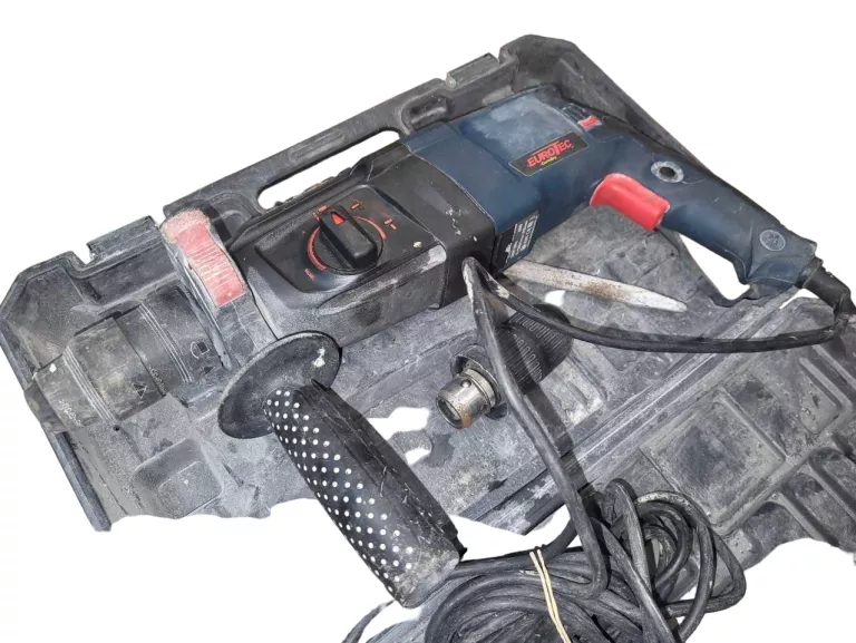 MŁOTOWIERTARKA EUROTEC RH2602 SDS PLUS 2400 W WALIZKA