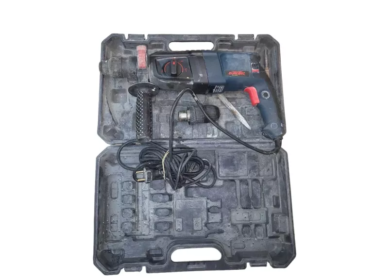 MŁOTOWIERTARKA EUROTEC RH2602 SDS PLUS 2400 W WALIZKA