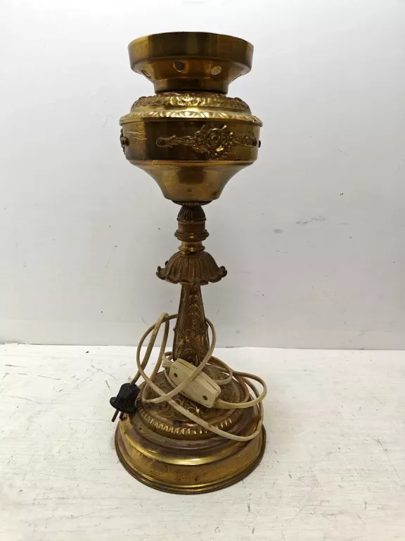 lampa-mosiezna-na-prad-opis-stan-do-renowacji