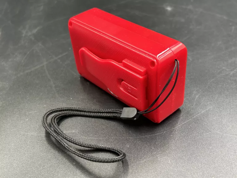 RADIO WSTER WS-2319 CZERWONY Z KABLEM, PUDEŁKO