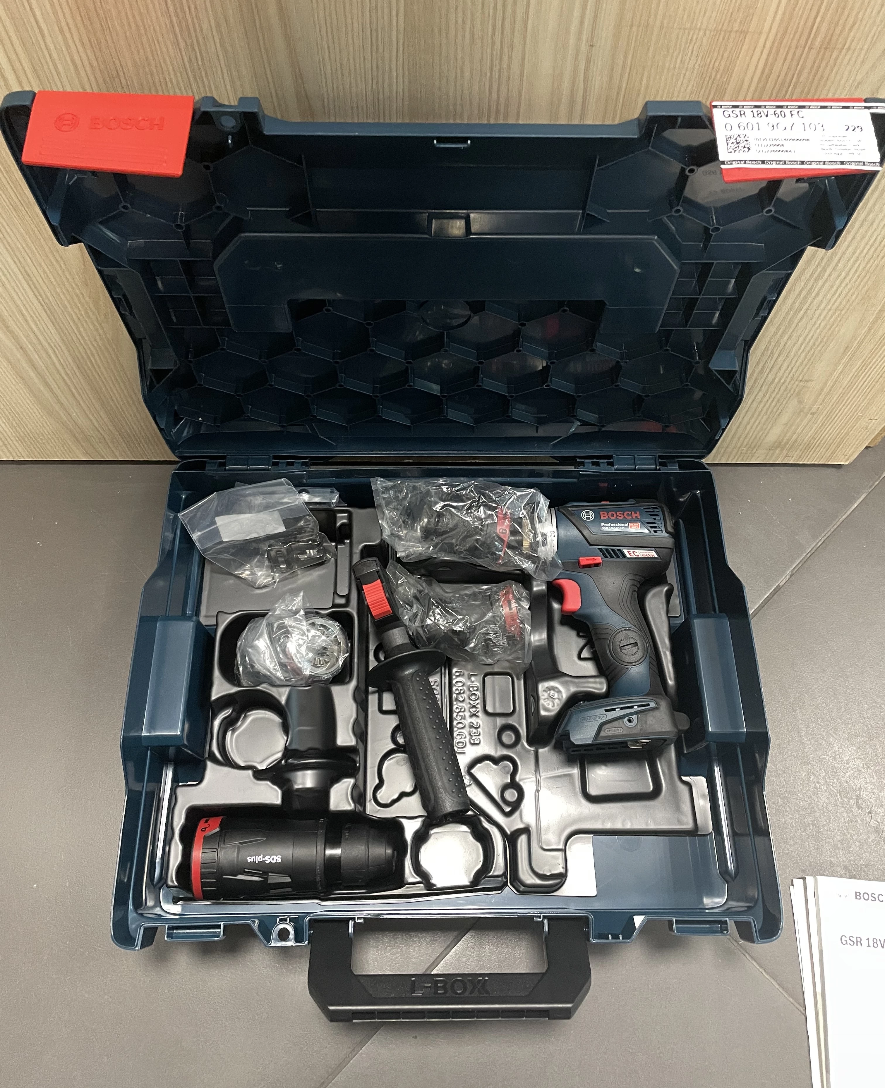 BOSCH GSR 18 V-60 FC PROFESSIONAL JAK NOWY | Zestawy elektronarzędzi ...