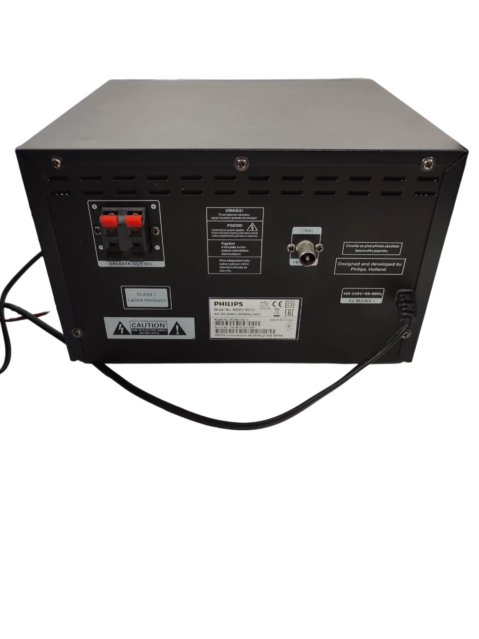 wieza-philips-mikro-wieza-mcm315012-pilot-stan-uzywany