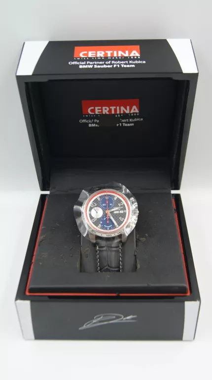 CERTINA DS PODIUM CHRONO KUBICA BMW SAUBER LIMITED IDEALNY STAN
